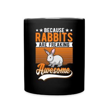 Lapin Cadeau Lapin Lapin Lapin - Mug uni - noir - Devant