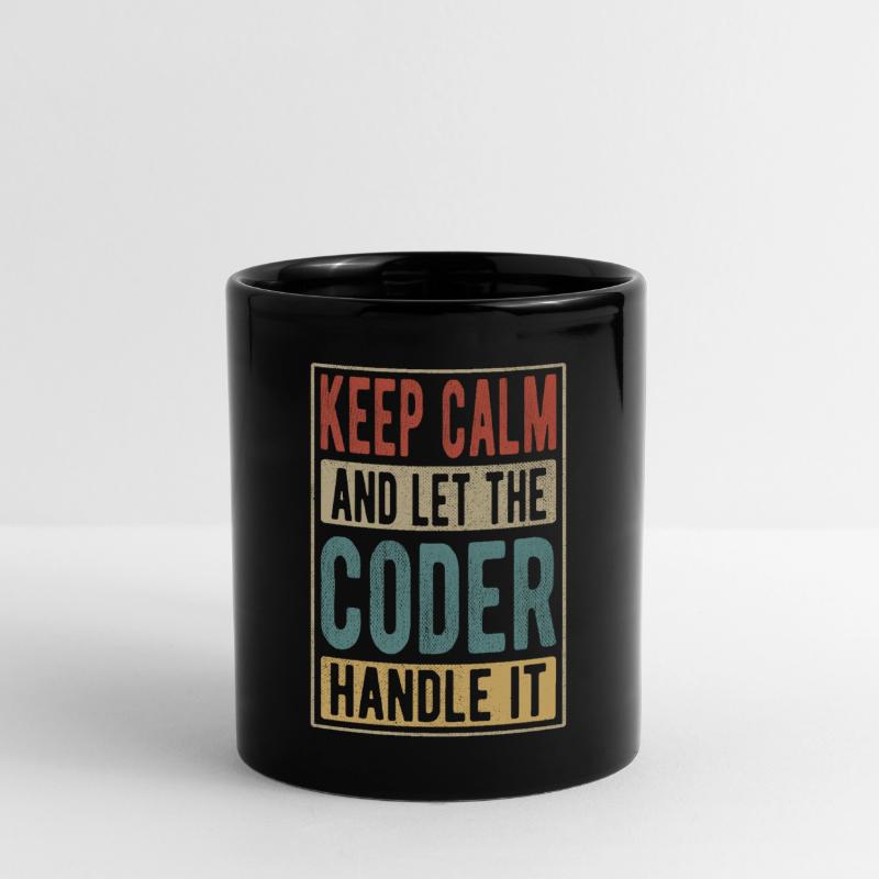 Coder Retro Cadeau Mug uni