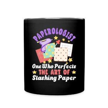 Scrapbooking Scrapbooker - Mug uni - noir - Devant