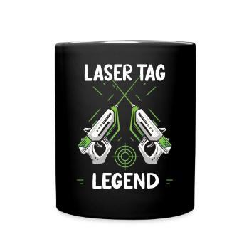 Meilleur jeu Laser Tag Boy Party Indoor Lasertag Game Play - Mug uni - noir - Devant