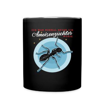 Fourmis Fourmi Ferme Formicarium Cadeau - Mug uni - noir - Devant