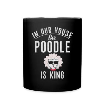 Poodle Gifts - Tasse einfarbig - Schwarz - Vorne