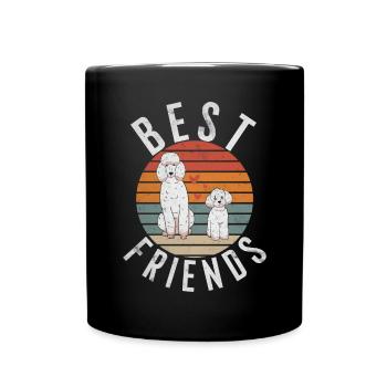 Cadeaux Caniche - Mug uni - noir - Devant