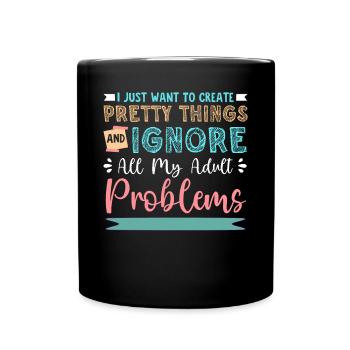 Scrapbooking Scrapbooker - Full Colour Mug - black - Front