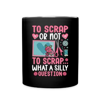 Scrapbooking Scrapbooker - Mug uni - noir - Devant