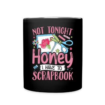 Scrapbooking Scrapbooker - Mug uni - noir - Devant