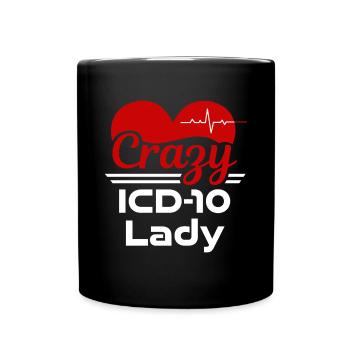 Medizinischer Kodierer Beruf Medizinische - Tasse einfarbig - Schwarz - Vorne
