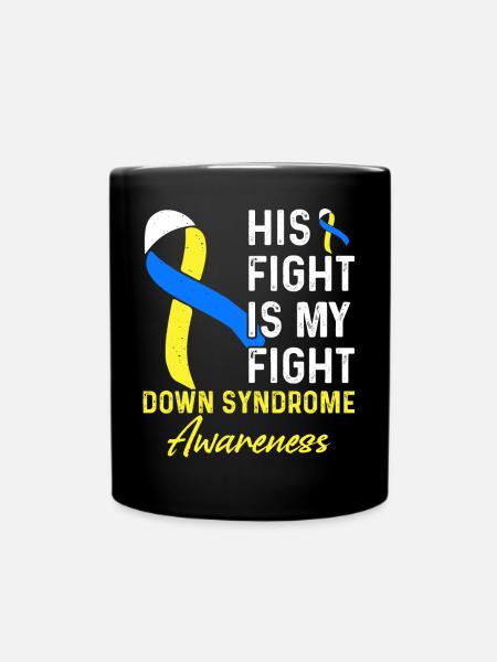 Down-syndrom Bewusstsein - Tasse einfarbig - Schwarz