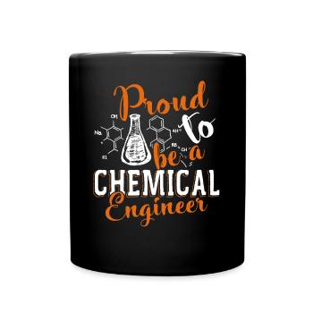 Chemical Engineer Proud To Be A Chemical Engineer - Full Colour Mug - black - Front