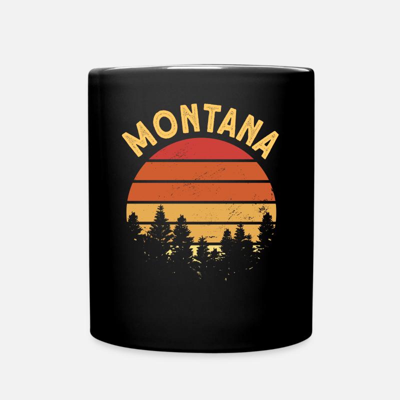 Montana - Tasse einfarbig - Schwarz