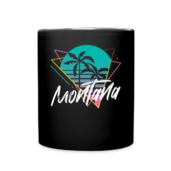 Montana - Mug uni - noir - Devant
