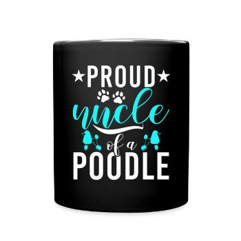Poodle Gifts - Tasse einfarbig - Schwarz - Vorne