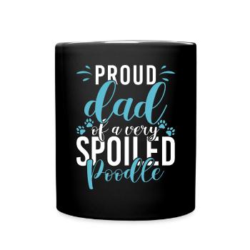 Cadeaux Caniche - Mug uni - noir - Devant