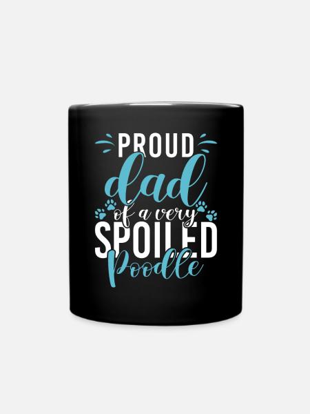 Poodle Gifts - Tasse einfarbig - Schwarz