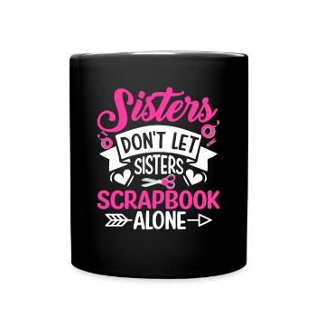 Scrapbooking Scrapbooker - Mug uni - noir - Devant