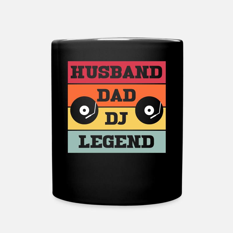 Mari Papa Dj Légende - Mug uni - noir