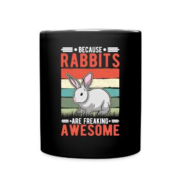 Lapin Cadeau Lapin Lapin Lapin - Mug uni - noir - Devant