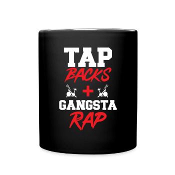 Indoor Cycling Bike Workout - Full Colour Mug - black - Front