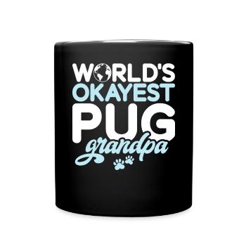 Pug Gifts for Pug Lovers - Tasse einfarbig - Schwarz - Vorne