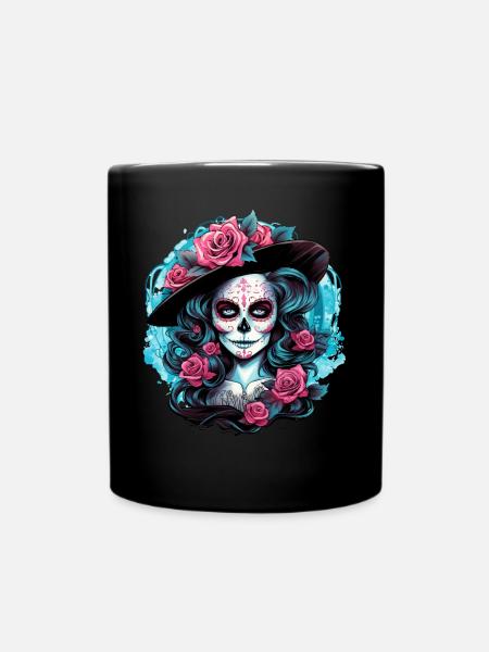 La Catrina - Mug uni - noir