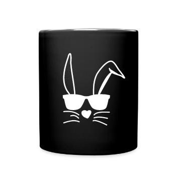 Easter, Boys Girls Kids Hip Easter Sunglasses - Full Colour Mug - black - Front
