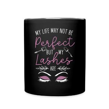 Esthetician Skincare Beautician - Full Colour Mug - black - Front