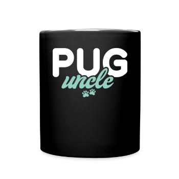 Pug Gifts for Pug Lovers - Tasse einfarbig - Schwarz - Vorne