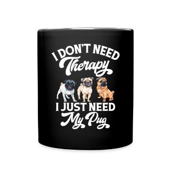 Cadeaux de carlin pour les amateurs de carlins - Mug uni - noir - Devant