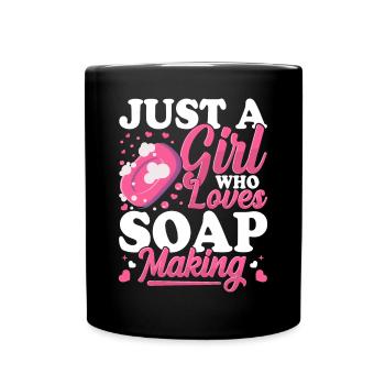 Soap manufacturer Soapologist - Full Colour Mug - black - Front