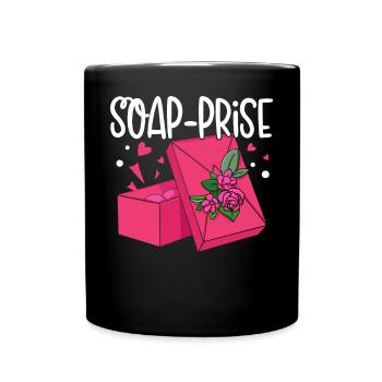 Fabrication de savon, savonnier, savonologue - Mug uni - noir - Devant