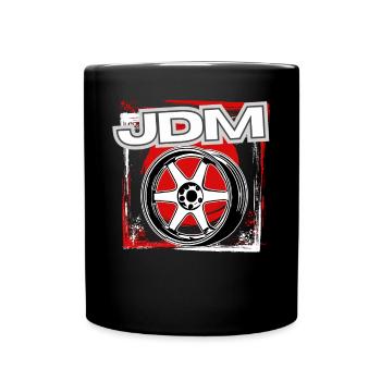 Jdm / Tuning / Turbocompresseur / Jantes / Chiptuning - Mug uni - noir - Devant