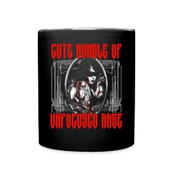 Funny Gothic Goth - Full Colour Mug - black - Front