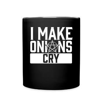 Funny Gothic Goth - Full Colour Mug - black - Front
