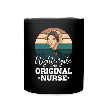 Infirmière Florence Nightingale Medical - Mug uni - noir - Devant