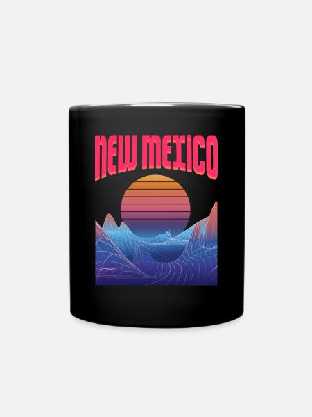 New Mexico - Tasse einfarbig - Schwarz
