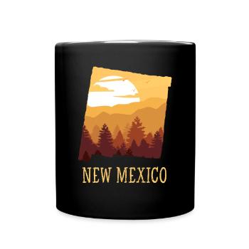 New Mexico - Full Colour Mug - black - Front