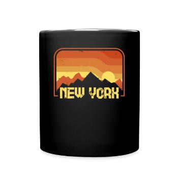 New York - Mug uni - noir - Devant