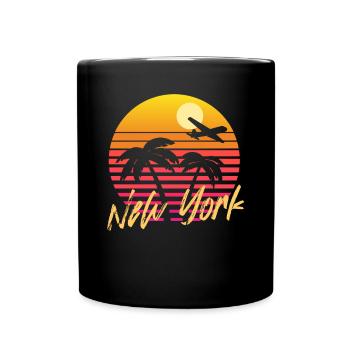 New York - Mug uni - noir - Devant