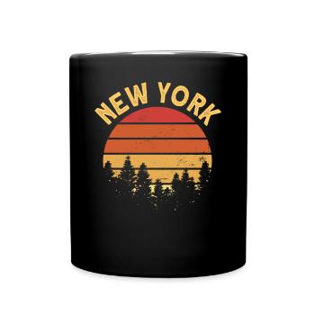 New York - Mug uni - noir - Devant