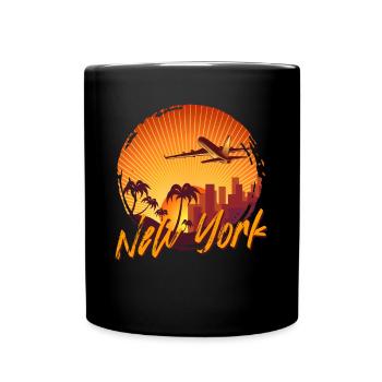 New York - Mug uni - noir - Devant