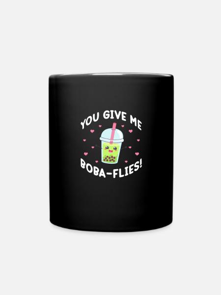 Bubble Tea - Tasse einfarbig - Schwarz