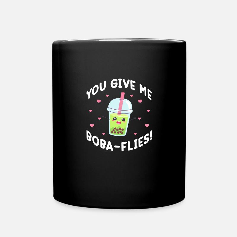 Bubble Tea - Tasse einfarbig - Schwarz