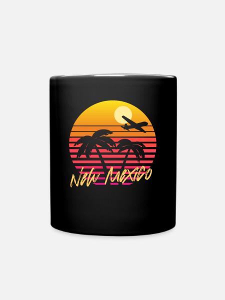 New Mexico - Tasse einfarbig - Schwarz
