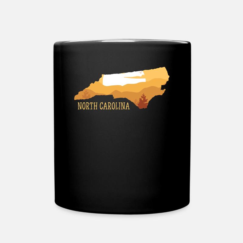 Caroline du Nord - Mug uni - noir