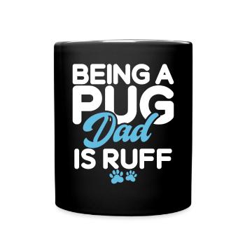 Pug Gifts for Pug Lovers - Tasse einfarbig - Schwarz - Vorne