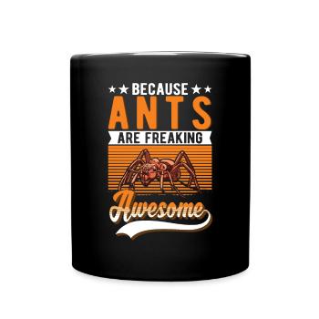 Ants Ant Farm Anthill Fire Ants - Full Colour Mug - black - Front