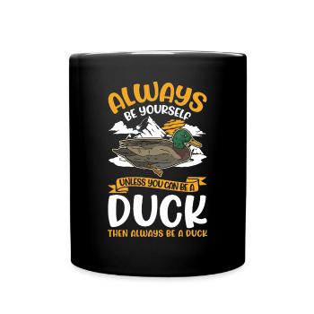 Ducks Gift Duck Duck Breeder - Full Colour Mug - black - Front