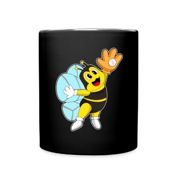 Gant de baseball Bee Baseball - Mug uni - noir - Devant