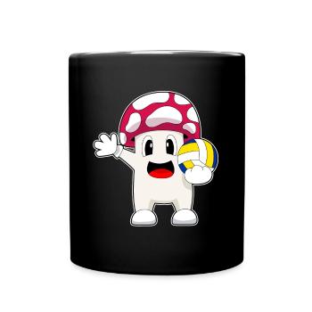 Joueur de volley-ball de Pilz Volley-ball - Mug uni - noir - Devant
