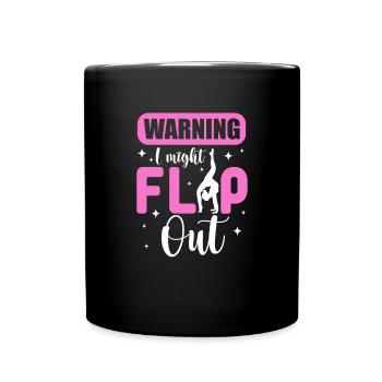 Cheerleader - Tasse einfarbig - Schwarz - Vorne